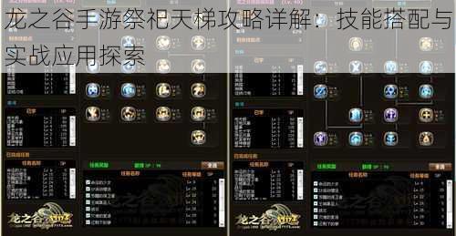龙之谷手游祭祀天梯攻略详解:技能搭配与实战应用探索