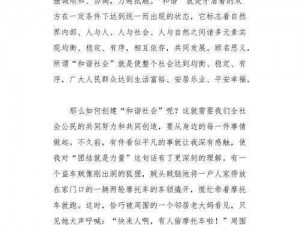 全民奇迹：探索与调整力法，共创和谐社会新篇章