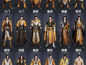 剑网3藏剑校服图鉴：全面解析各体型校服特色与风采展示