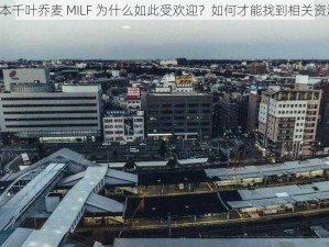 日本千叶乔麦 MILF 为什么如此受欢迎？如何才能找到相关资源？