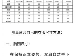 国内尺码和欧洲尺码表黑、国内尺码和欧洲尺码表黑，你了解多少？