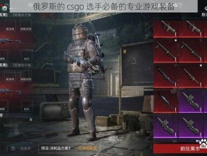 俄罗斯的 csgo 选手必备的专业游戏装备