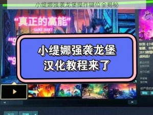 小缇娜强袭龙堡操作键位全揭秘