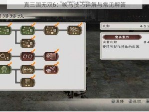 真三国无双6：唤马技巧详解与常见解答