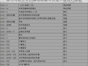 骑马与砍杀中的赚钱秘籍与快速升级技巧揭秘