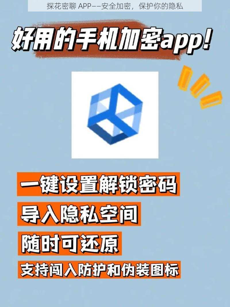 探花密聊 APP——安全加密，保护你的隐私