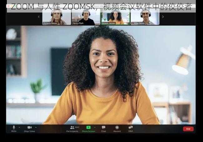 ZOOM 与人性 ZOOMSK，视频会议软件中的佼佼者