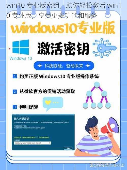 win10 专业版密钥，助你轻松激活 win10 专业版，享受更多功能和服务