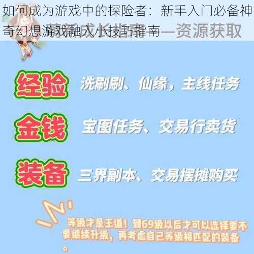 如何成为游戏中的探险者：新手入门必备神奇幻想游戏融入小技巧指南