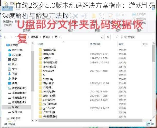 暗黑血统2汉化5.0版本乱码解决方案指南：游戏乱码深度解析与修复方法探讨