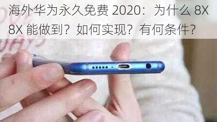 海外华为永久免费 2020:为什么 8X8X 能做到?如何实现?有何条件?