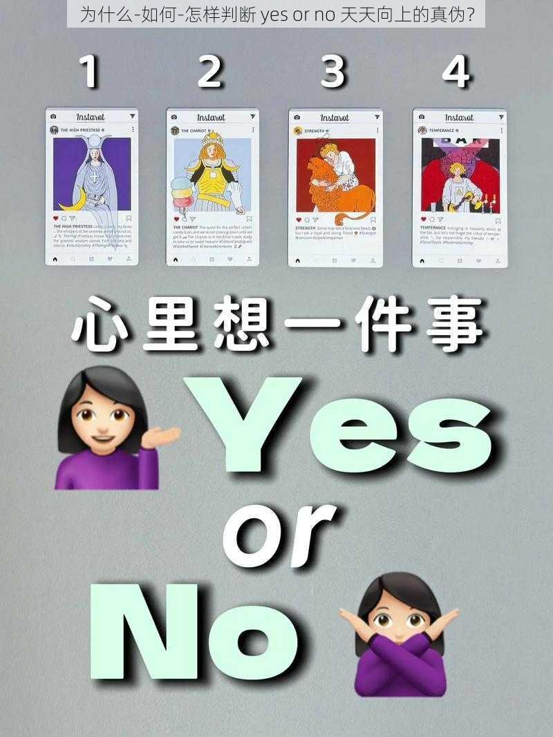 为什么-如何-怎样判断 yes or no 天天向上的真伪？