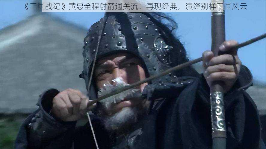 《三国战纪》黄忠全程射箭通关流：再现经典，演绎别样三国风云