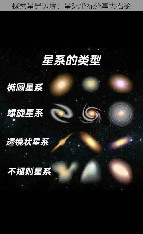 探索星界边境：星球坐标分享大揭秘