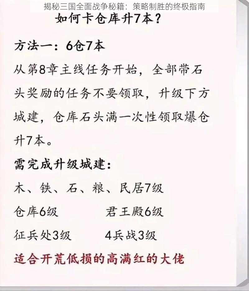 揭秘三国全面战争秘籍：策略制胜的终极指南