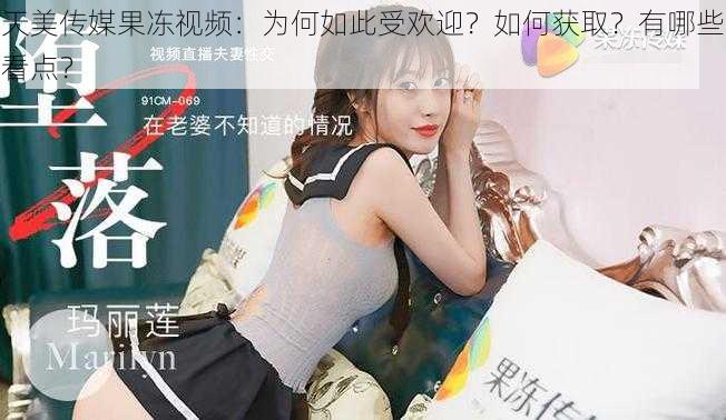 天美传媒果冻视频：为何如此受欢迎？如何获取？有哪些看点？