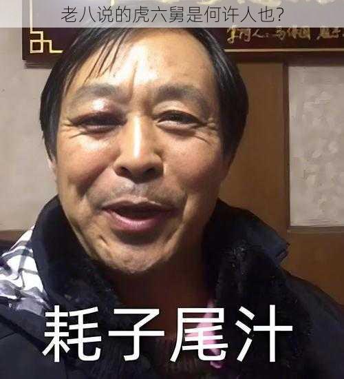 老八说的虎六舅是何许人也？