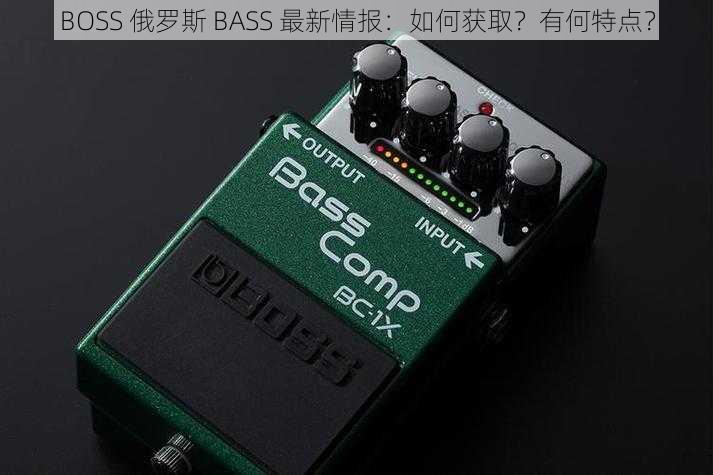 BOSS 俄罗斯 BASS 最新情报：如何获取？有何特点？