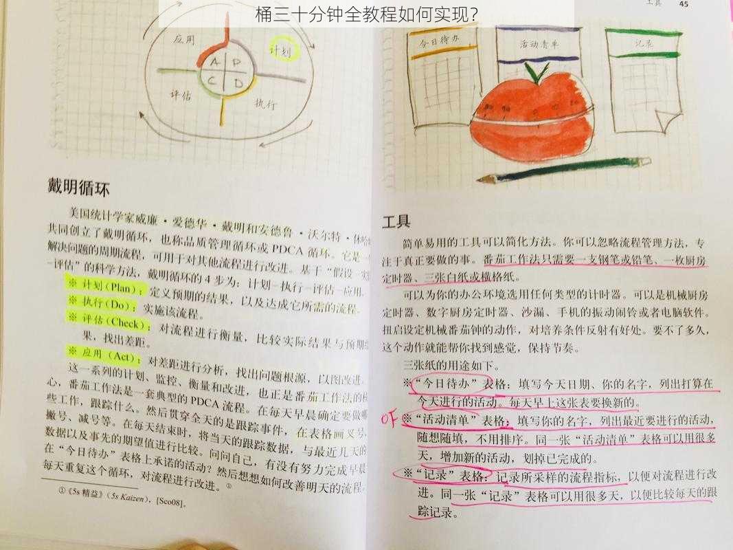 桶三十分钟全教程如何实现？