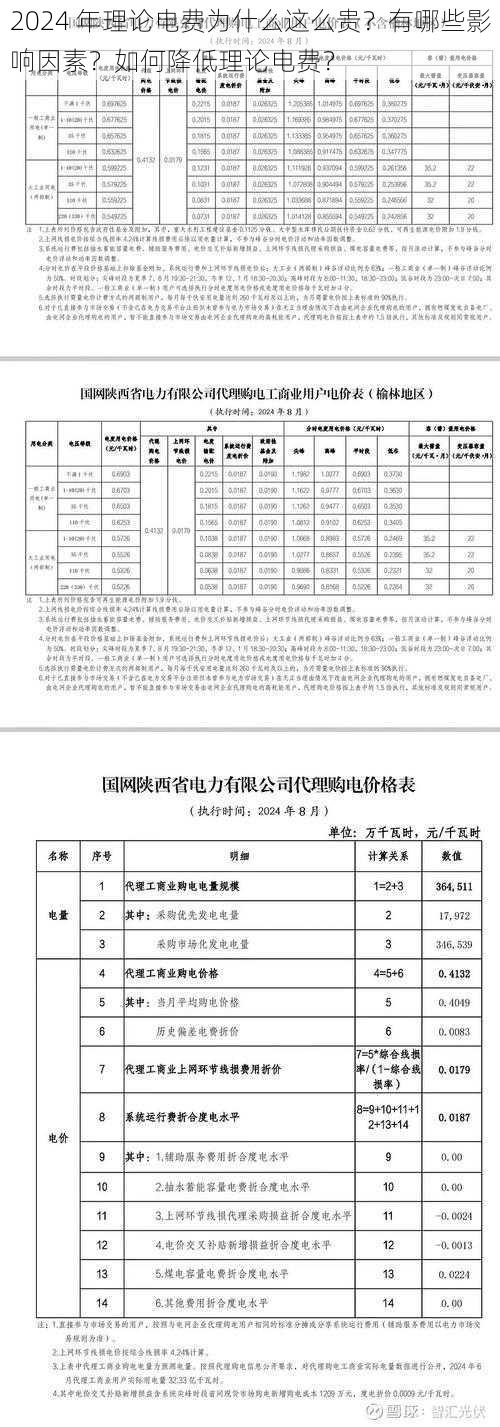 2024 年理论电费为什么这么贵？有哪些影响因素？如何降低理论电费？