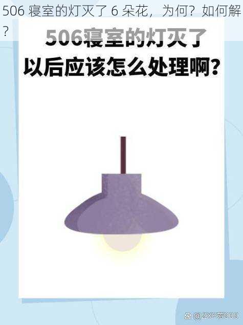 506 寝室的灯灭了 6 朵花，为何？如何解？