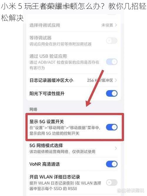 小米 5 玩王者荣耀卡顿怎么办？教你几招轻松解决