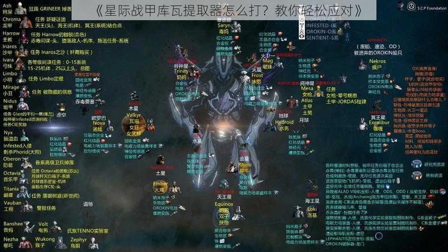 《星际战甲库瓦提取器怎么打？教你轻松应对》